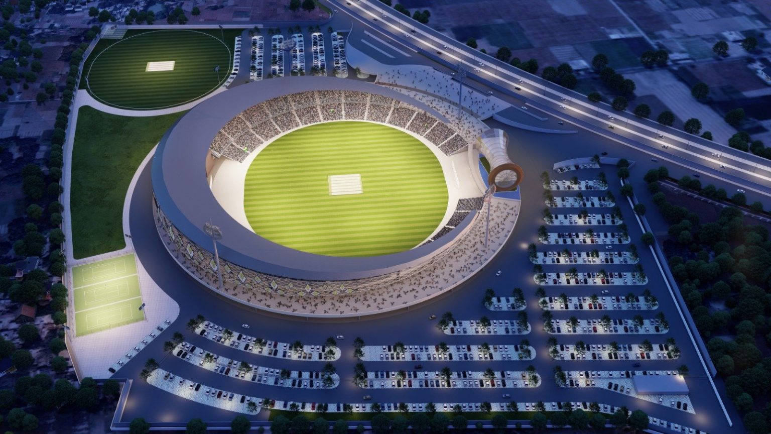 International Cricket Stadium In Varanasi Soon 1091