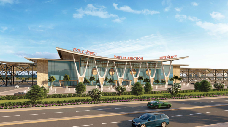 Major upgradation of Raipur Railway Station under SECR