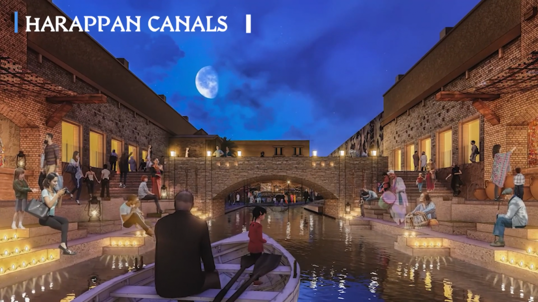 National Maritime Heritage Complex: Harappan Canals representation