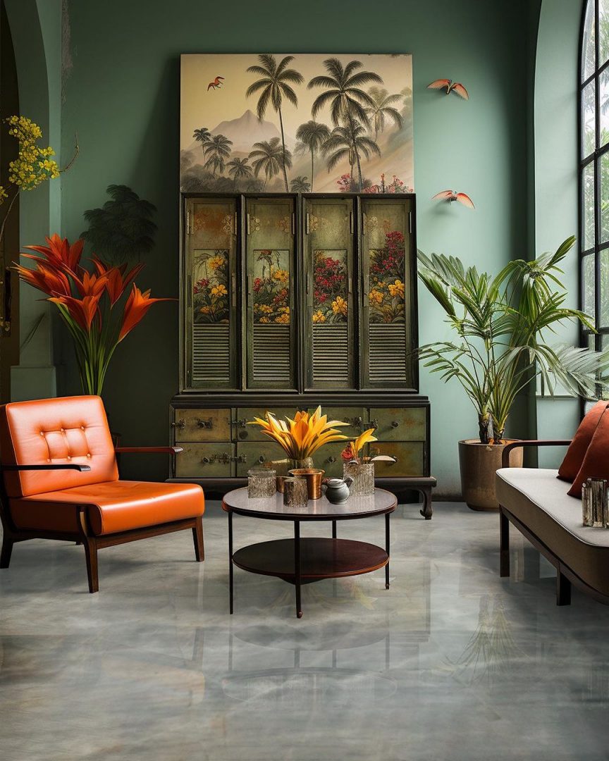 Marble modifying the interiors into a cool & comforting tropical sanctuary