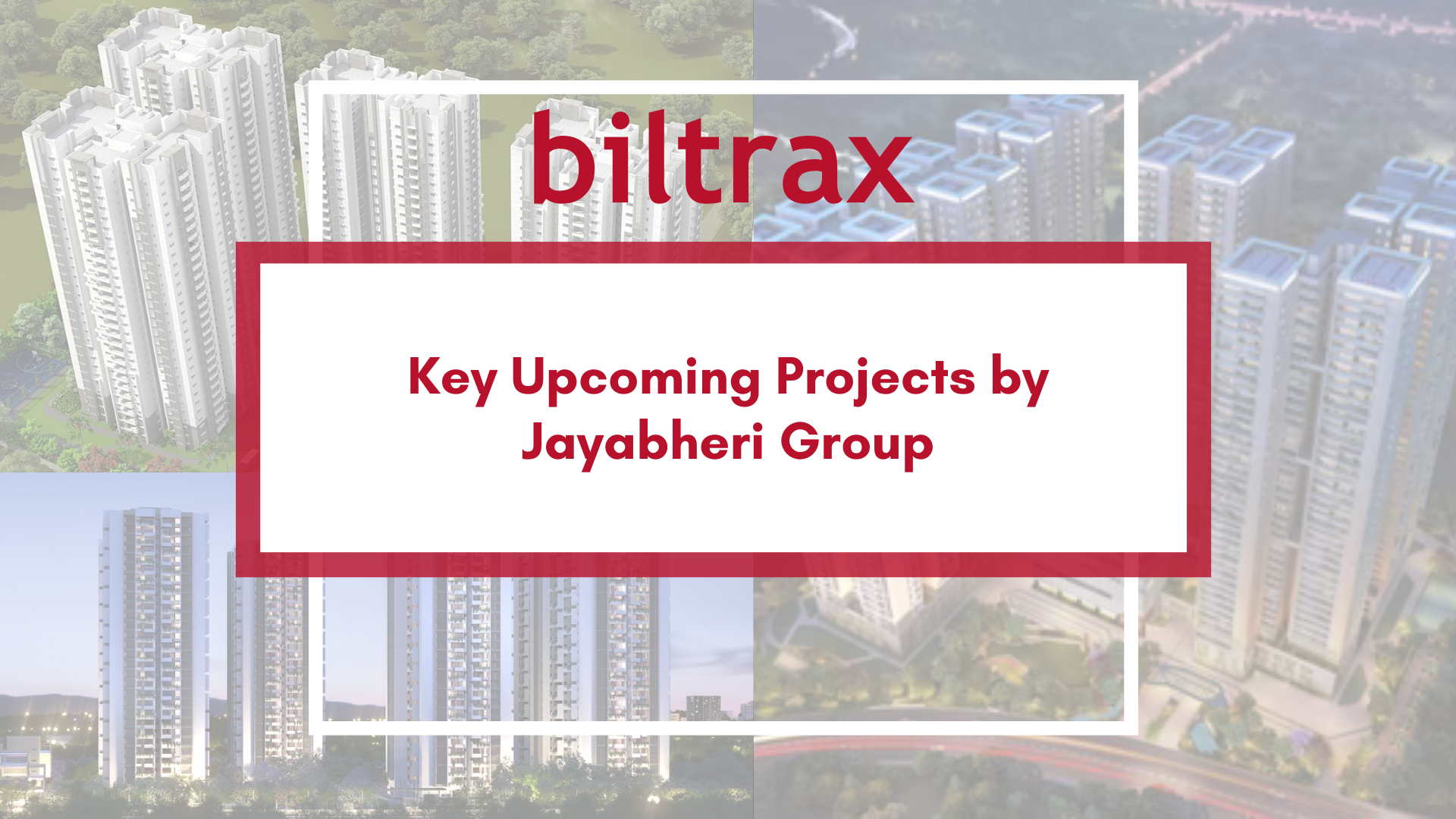 Jayabheri Group key upcoming projects