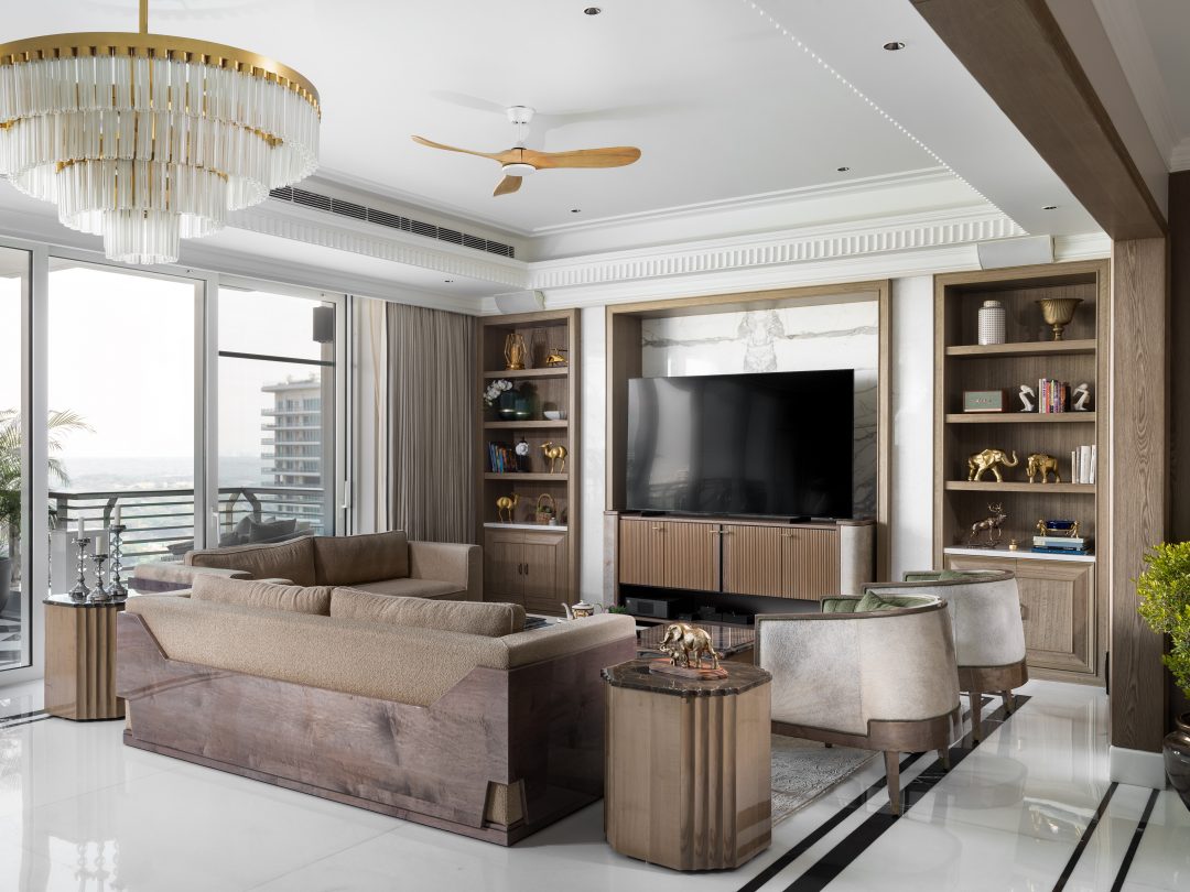 DLF Camellias: Living area