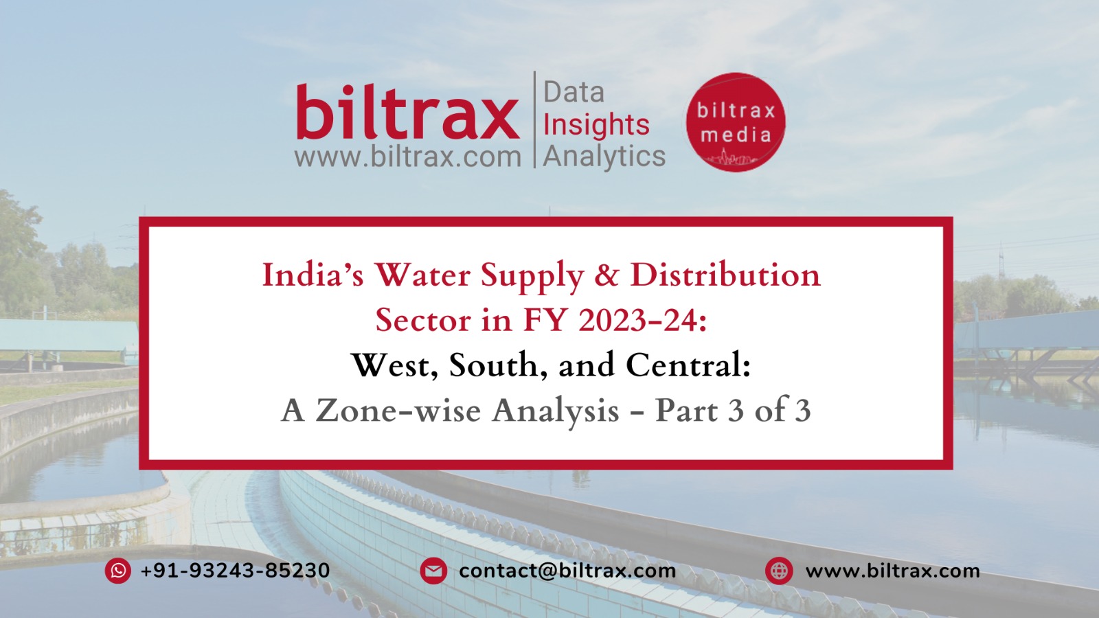 Water Supply & Distribution: West, South, and Central Zones