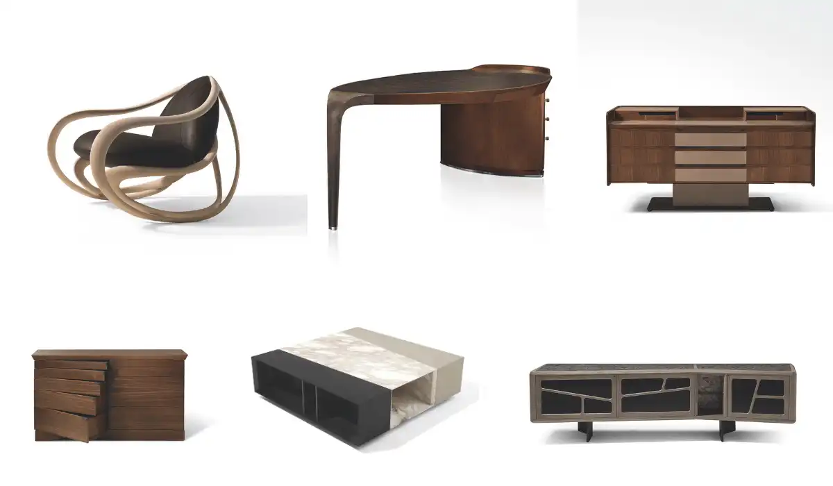 Crafted Furniture by Giorgetti available at Sources Unlimited